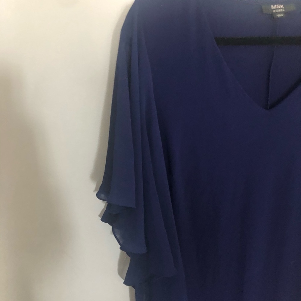 MSK Blue Cocktail dress​ - Picture 3 of 6
